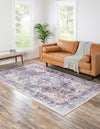 Laguna Sands Collection Area Rug -  Newport Rectangle Navy Blue  lifestyle 14