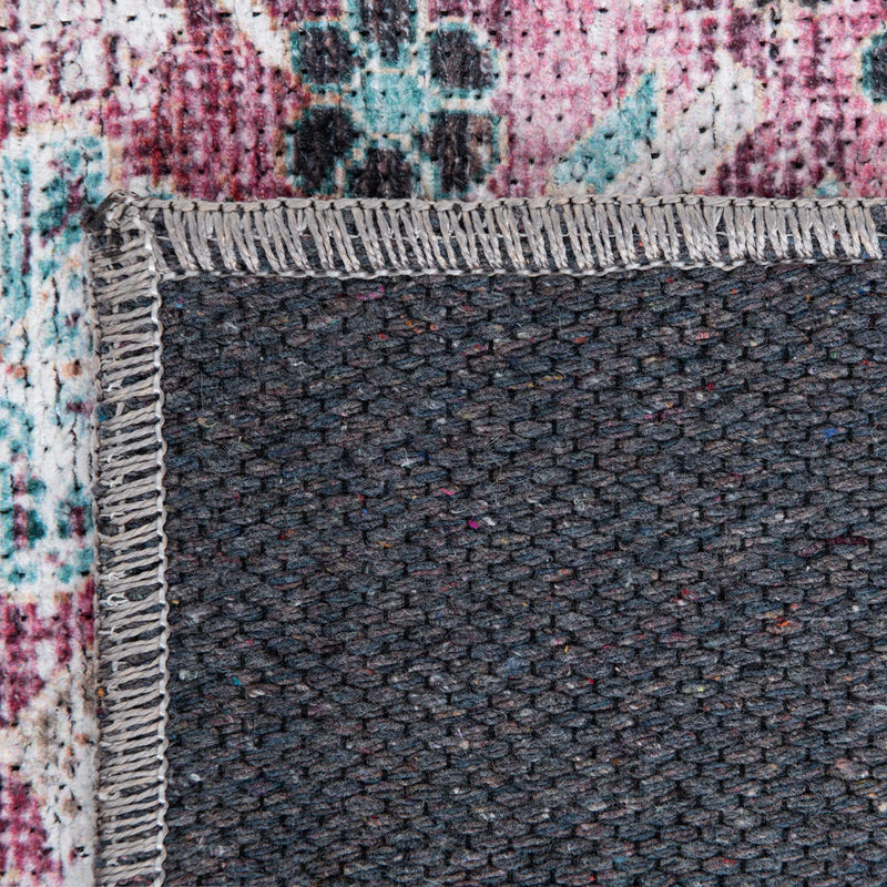 Laguna Sands Collection Area Rug -  Newport Rectangle Light Coral Pink  lifestyle 22