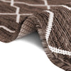 Garden Lattice Oasis Collection Area Rug -  Gazebo Rectangle Natural  lifestyle 126