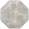 Riviera Elegance Collection Area Rug -  Monaco (Light Gray) Octagon Light Gray Main