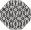 Urban Oasis Rugs Collection Area Rug -  Rooftop (Charcoal Gray) Octagon Charcoal Gray Main