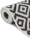Urban Oasis Rugs Collection Area Rug -  Rooftop (Charcoal Gray) Octagon Charcoal Gray  lifestyle 10