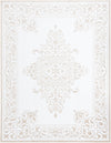 Sanctuary Retreat Collection Area Rug - Haven Rectangle Snow White Main