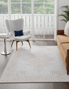 Sanctuary Retreat Collection Area Rug - Haven Rectangle Snow White  lifestyle 3