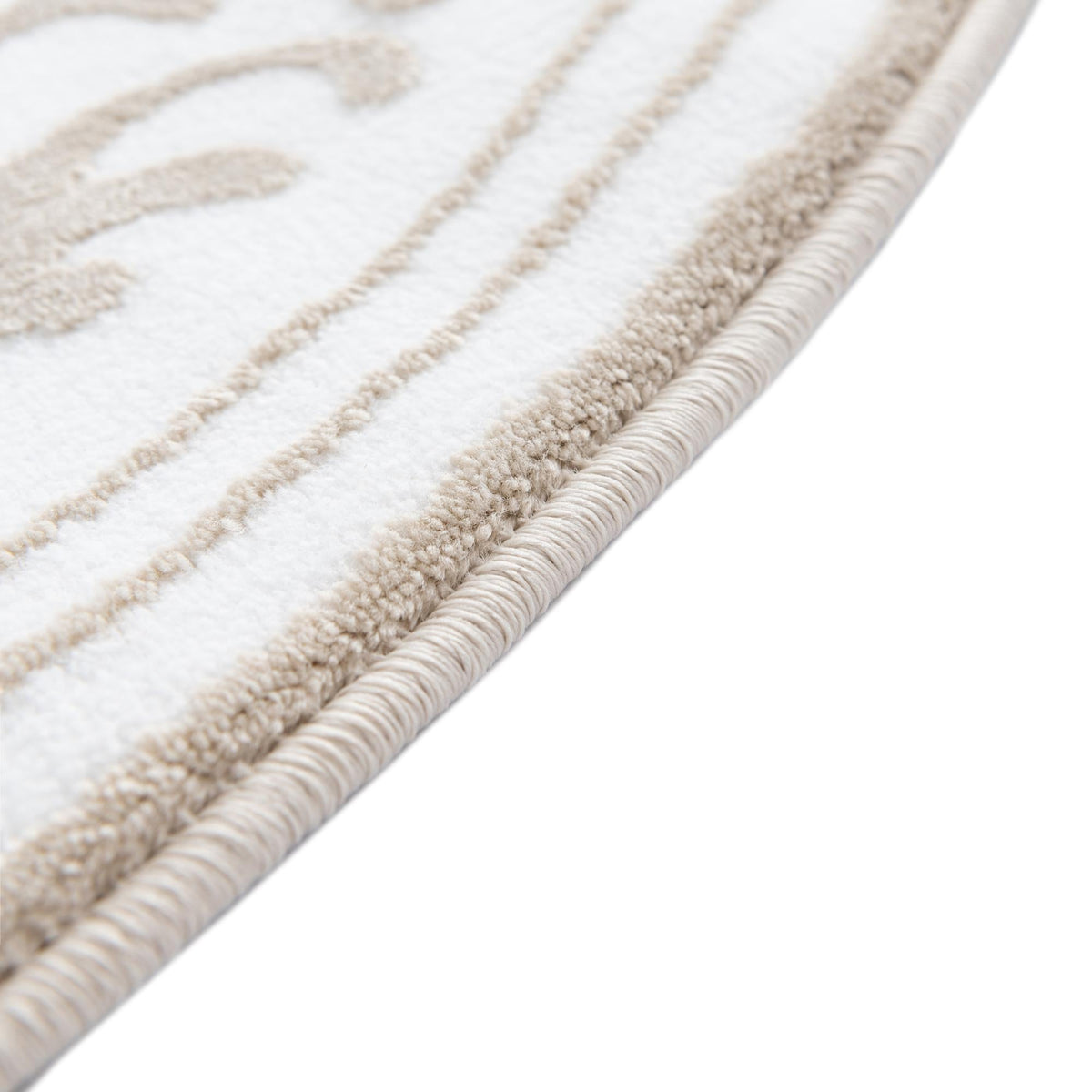 Sanctuary Retreat Collection Area Rug - Haven Oval Snow White  lifestyle 92