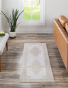 Sanctuary Retreat Collection Area Rug - Haven Runner Snow White  lifestyle 44