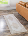 Sanctuary Retreat Collection Area Rug - Haven Runner Snow White  lifestyle 53