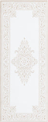 Sanctuary Retreat Collection Area Rug - Haven Runner Snow White  lifestyle 35