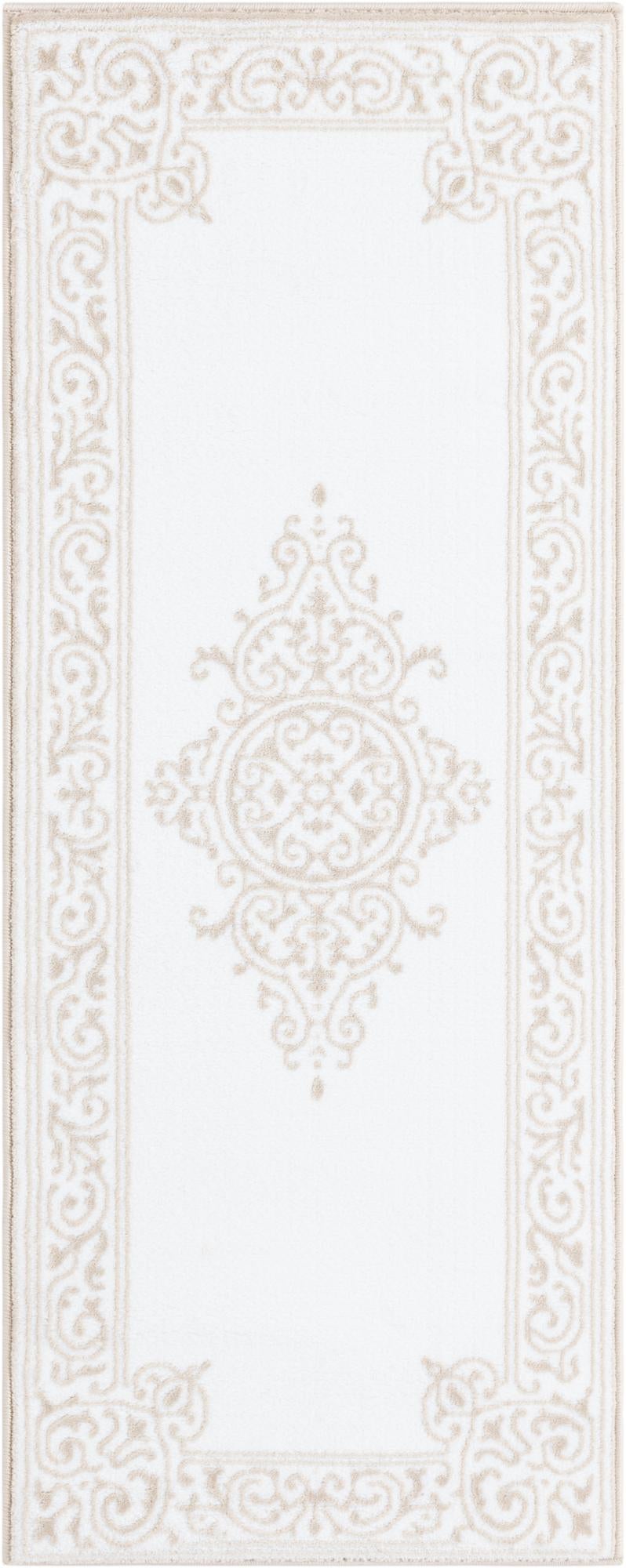 Sanctuary Retreat Collection Area Rug - Haven Runner Snow White  lifestyle 35