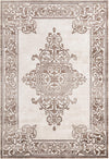 Sanctuary Retreat Collection Area Rug - Haven Rectangle Chocolate Brown  lifestyle 2