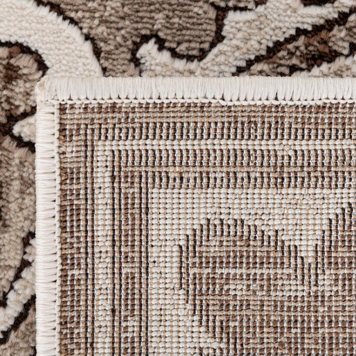 Sanctuary Retreat Collection Area Rug - Haven Rectangle Chocolate Brown  lifestyle 16