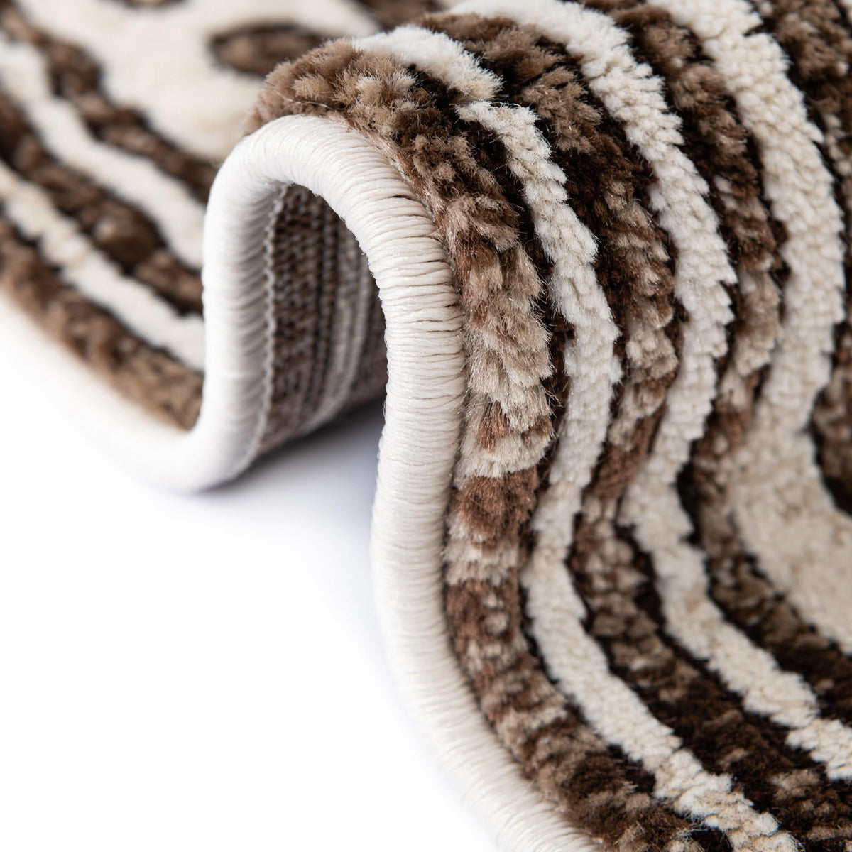 Sanctuary Retreat Collection Area Rug - Haven Rectangle Chocolate Brown  lifestyle 18