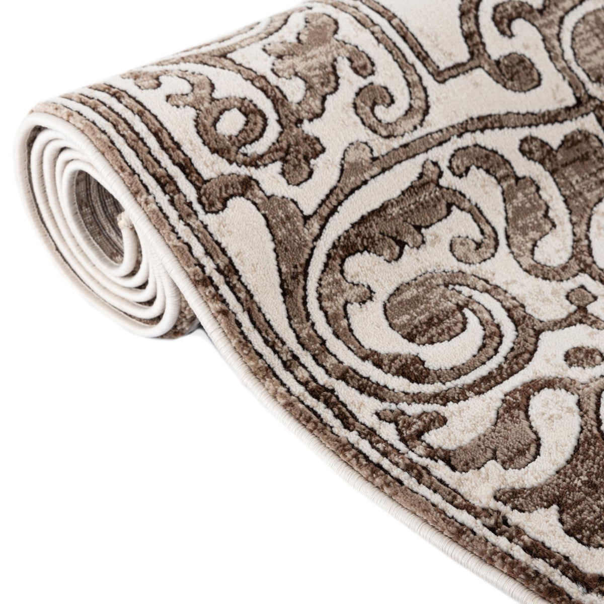 Sanctuary Retreat Collection Area Rug - Haven Rectangle Chocolate Brown  lifestyle 22