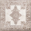 Sanctuary Retreat Collection Area Rug - Haven Square Chocolate Brown  lifestyle 36