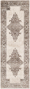 Sanctuary Retreat Collection Area Rug - Haven Runner Chocolate Brown  lifestyle 39