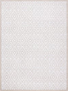 Sanctuary Retreat Collection Area Rug -  Oasis Rectangle Snow White Main