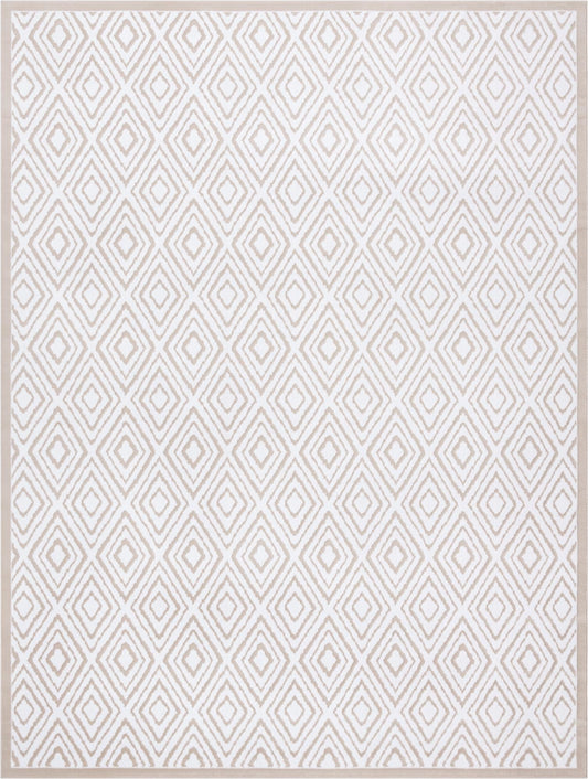 Sanctuary Retreat Collection Area Rug -  Oasis Rectangle Snow White Main