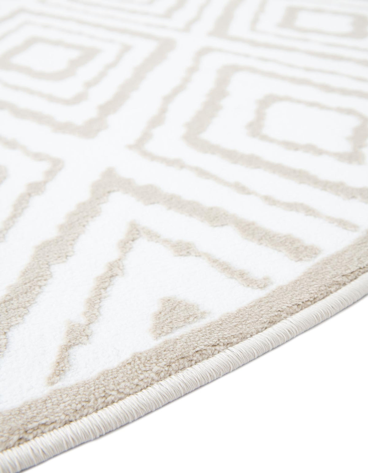 Sanctuary Retreat Collection Area Rug -  Oasis Oval Snow White  lifestyle 60