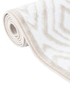 Sanctuary Retreat Collection Area Rug -  Oasis Oval Snow White  lifestyle 95
