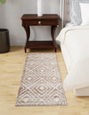 Sanctuary Retreat Collection Area Rug -  Oasis Runner Chocolate Brown  lifestyle 28