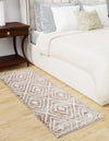 Sanctuary Retreat Collection Area Rug -  Oasis Runner Chocolate Brown  lifestyle 35