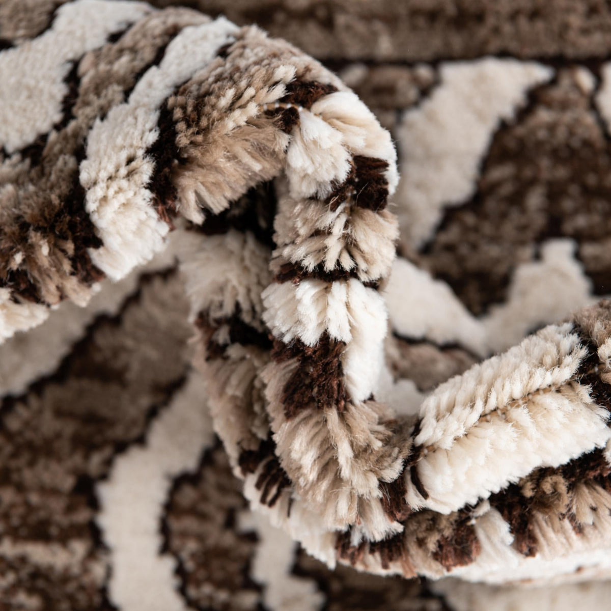 Sanctuary Retreat Collection Area Rug -  Oasis Runner Chocolate Brown  lifestyle 71