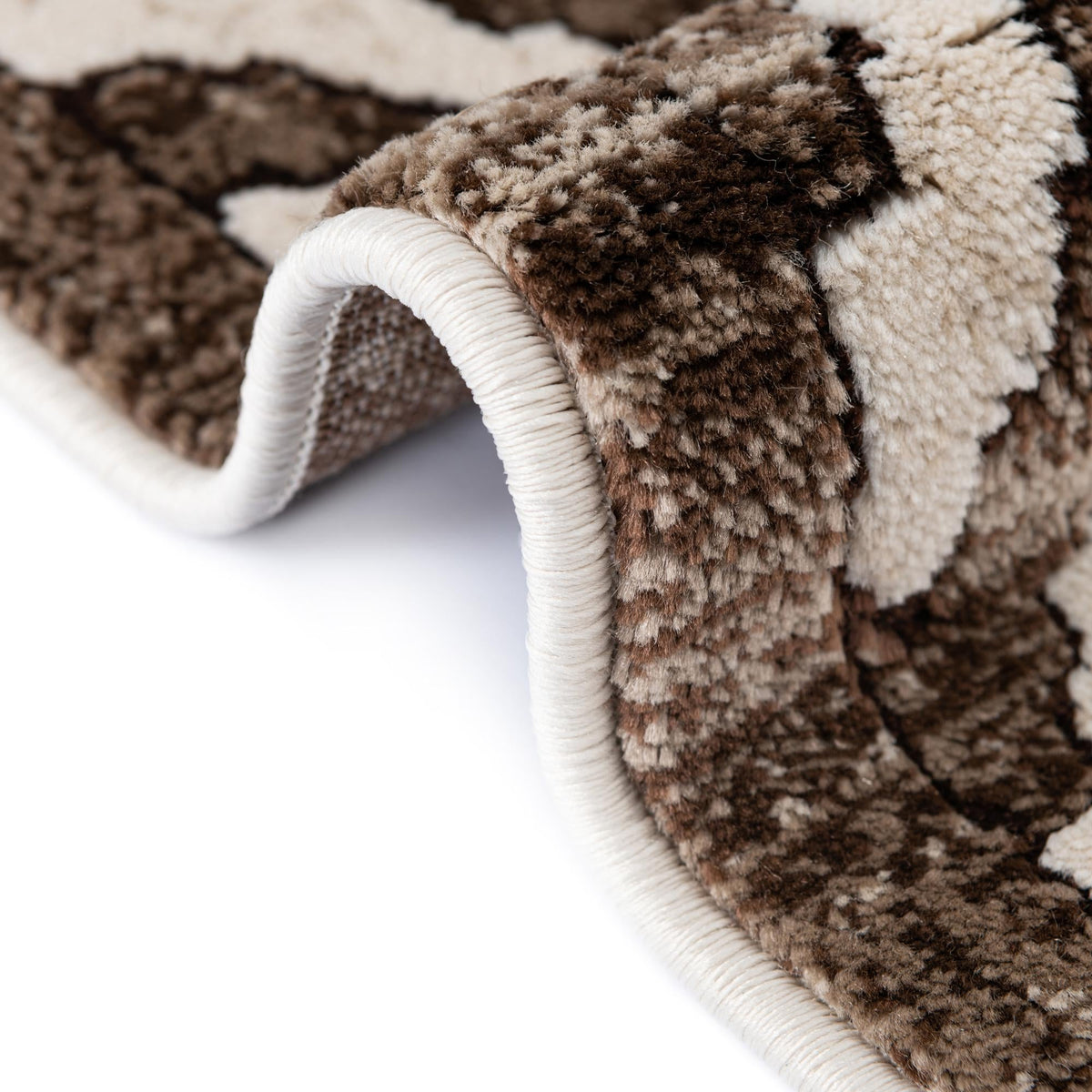 Sanctuary Retreat Collection Area Rug -  Oasis Runner Chocolate Brown  lifestyle 85