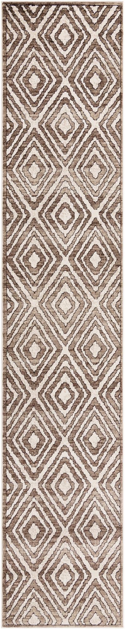 Sanctuary Retreat Collection Area Rug -  Oasis Runner Chocolate Brown  lifestyle 21