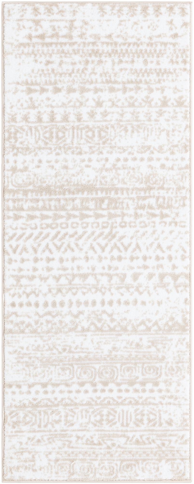 Sanctuary Retreat Collection Area Rug -  Refuge Runner Snow White  lifestyle 41