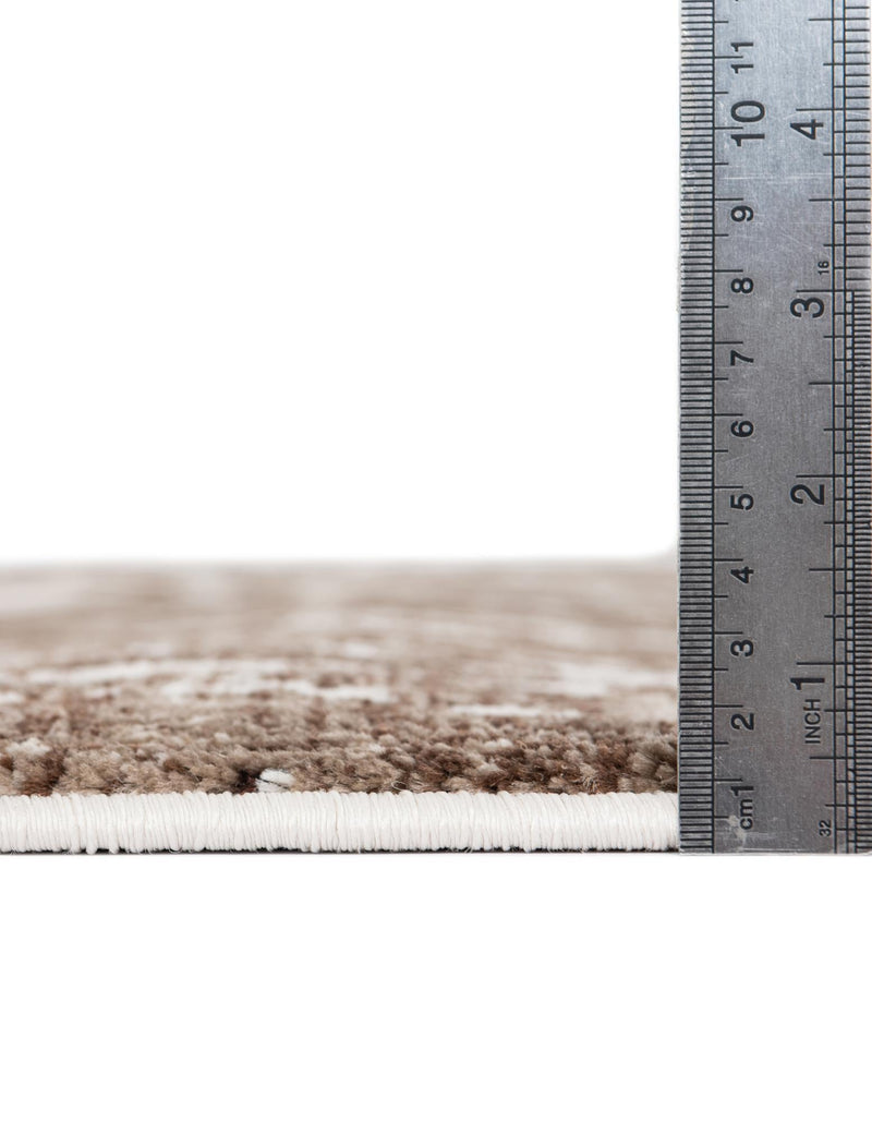 Sanctuary Retreat Collection Area Rug -  Asylum Rectangle Chocolate Brown  lifestyle 15