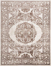Sanctuary Retreat Collection Area Rug -  Enclave Rectangle Chocolate Brown  lifestyle 3