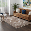 Sanctuary Retreat Collection Area Rug -  Enclave Rectangle Chocolate Brown  lifestyle 34