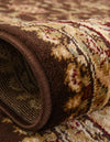 Jaipur Elegance Collection Area Rug -  Nahargarh (Brown) Oval Brown  lifestyle 69
