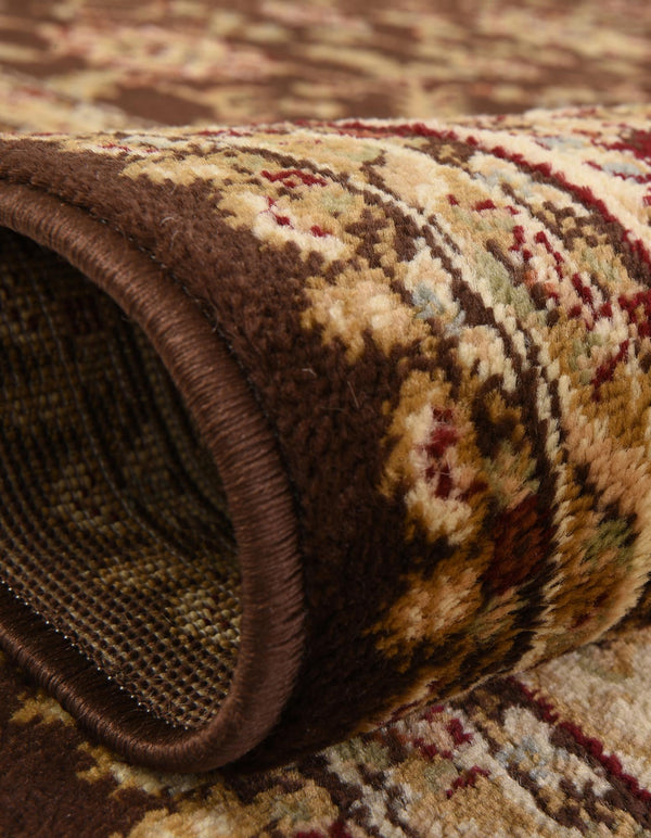 Jaipur Elegance Collection Area Rug -  Nahargarh (Brown) Oval Brown  lifestyle 69