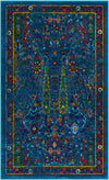 Caribbean Cove Collection Area Rug -  Tobago Rectangle Navy Blue  lifestyle 4