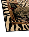 Savannah Sojourn Collection Area Rug -  Moremi Octagon Cream  lifestyle 66