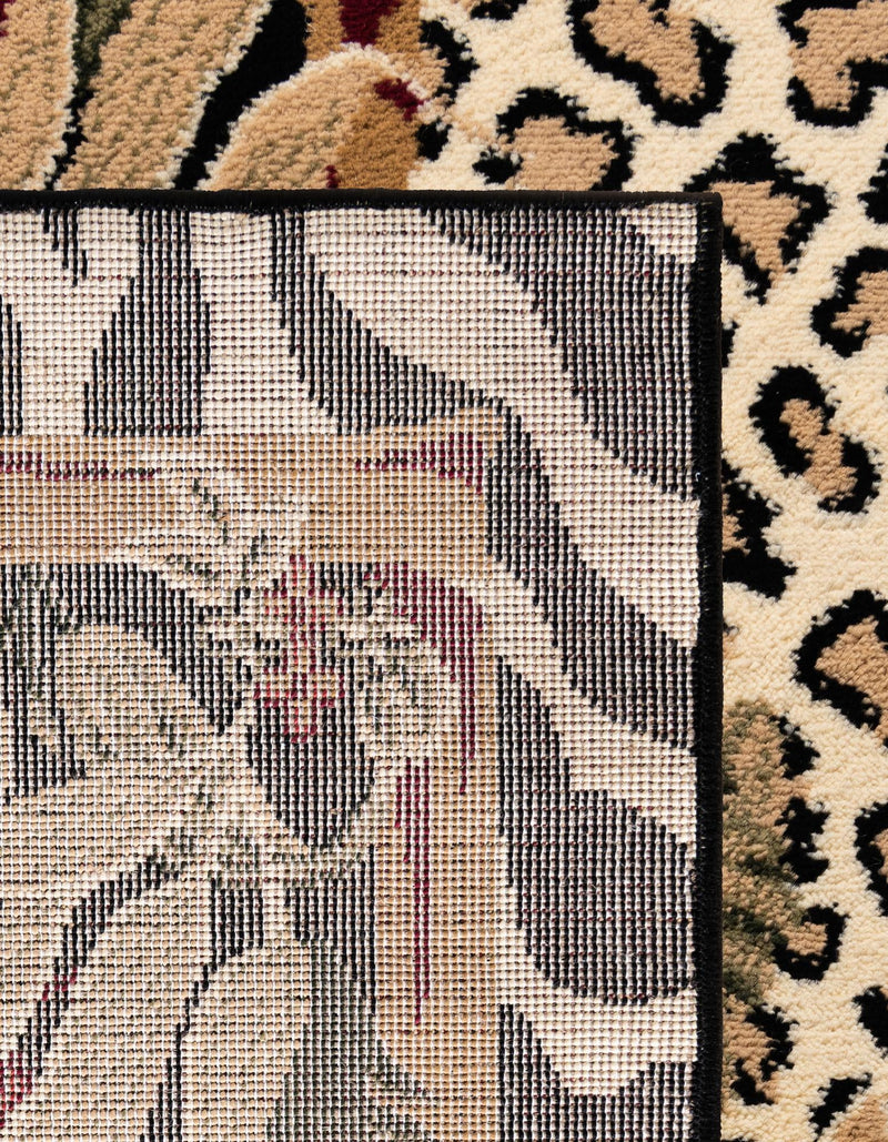 Savannah Sojourn Collection Area Rug -  Moremi Octagon Cream  lifestyle 76