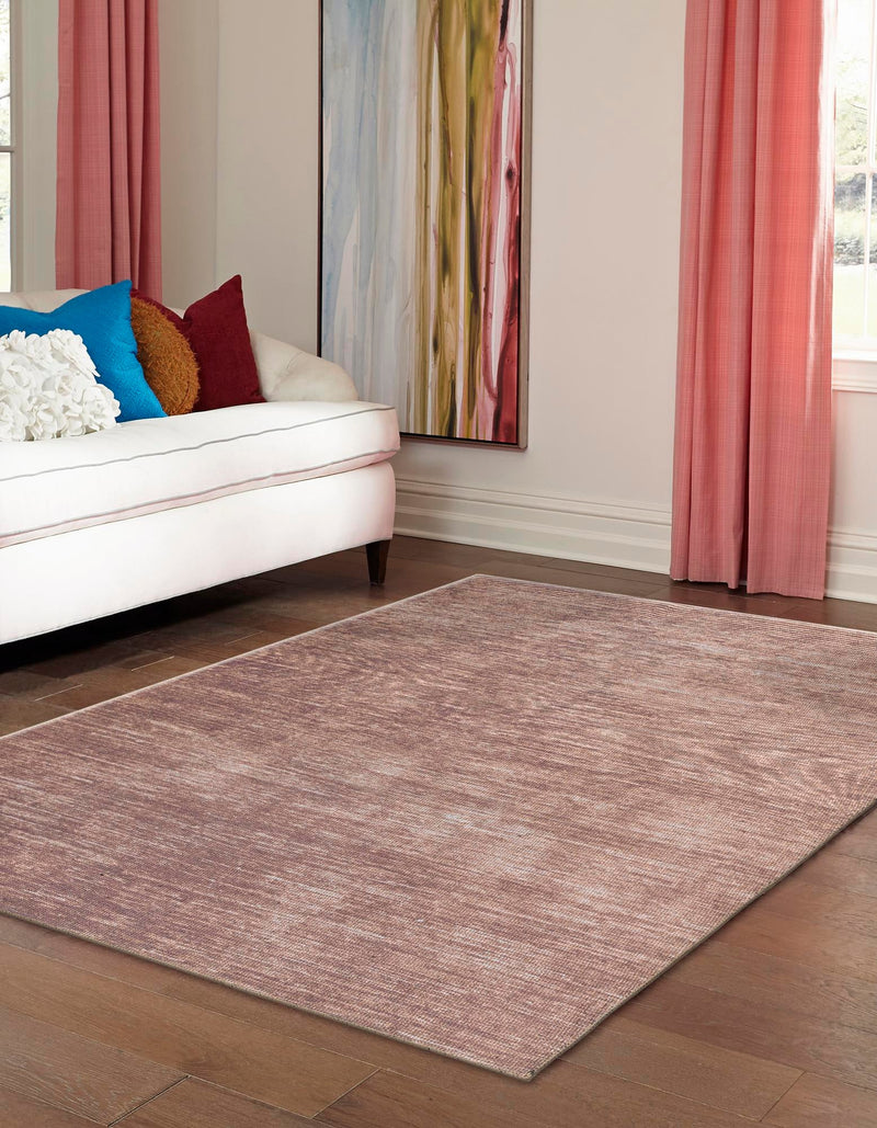 Sahara Essence Collection Area Rug - Oasis (Brown) Rectangle Brown  lifestyle 3