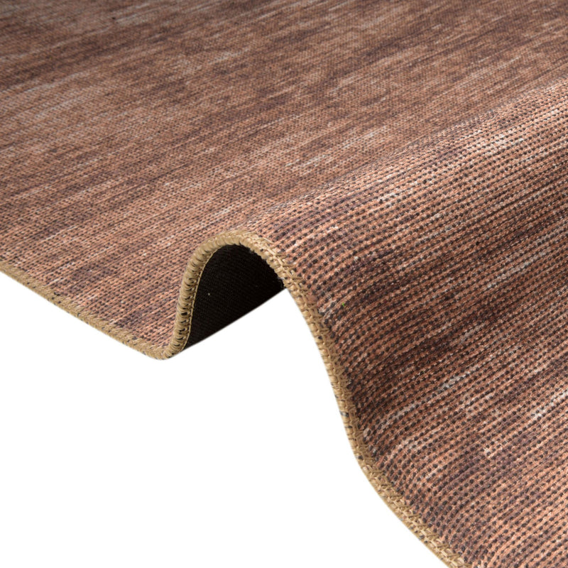 Sahara Essence Collection Area Rug - Oasis (Brown) Rectangle Brown  lifestyle 9