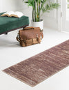 Sahara Essence Collection Area Rug - Oasis (Brown) Runner Brown  lifestyle 26