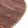 Sahara Essence Collection Area Rug - Oasis (Brown) Round Brown  lifestyle 36