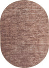 Sahara Essence Collection Area Rug - Oasis (Brown) Oval Brown  lifestyle 21