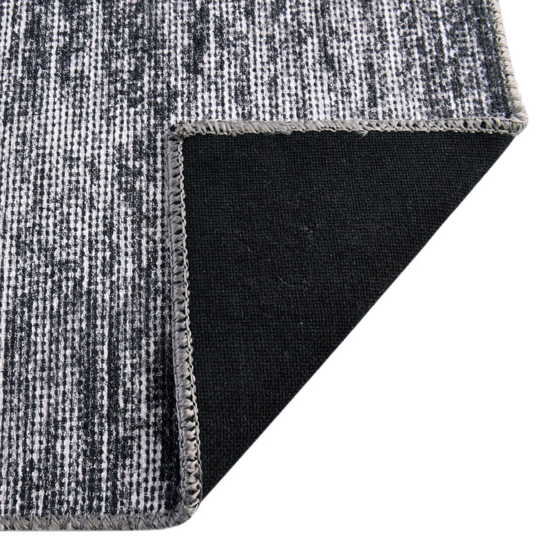 Sahara Essence Collection Area Rug - Oasis (Gray) Rectangle Gray  lifestyle 8