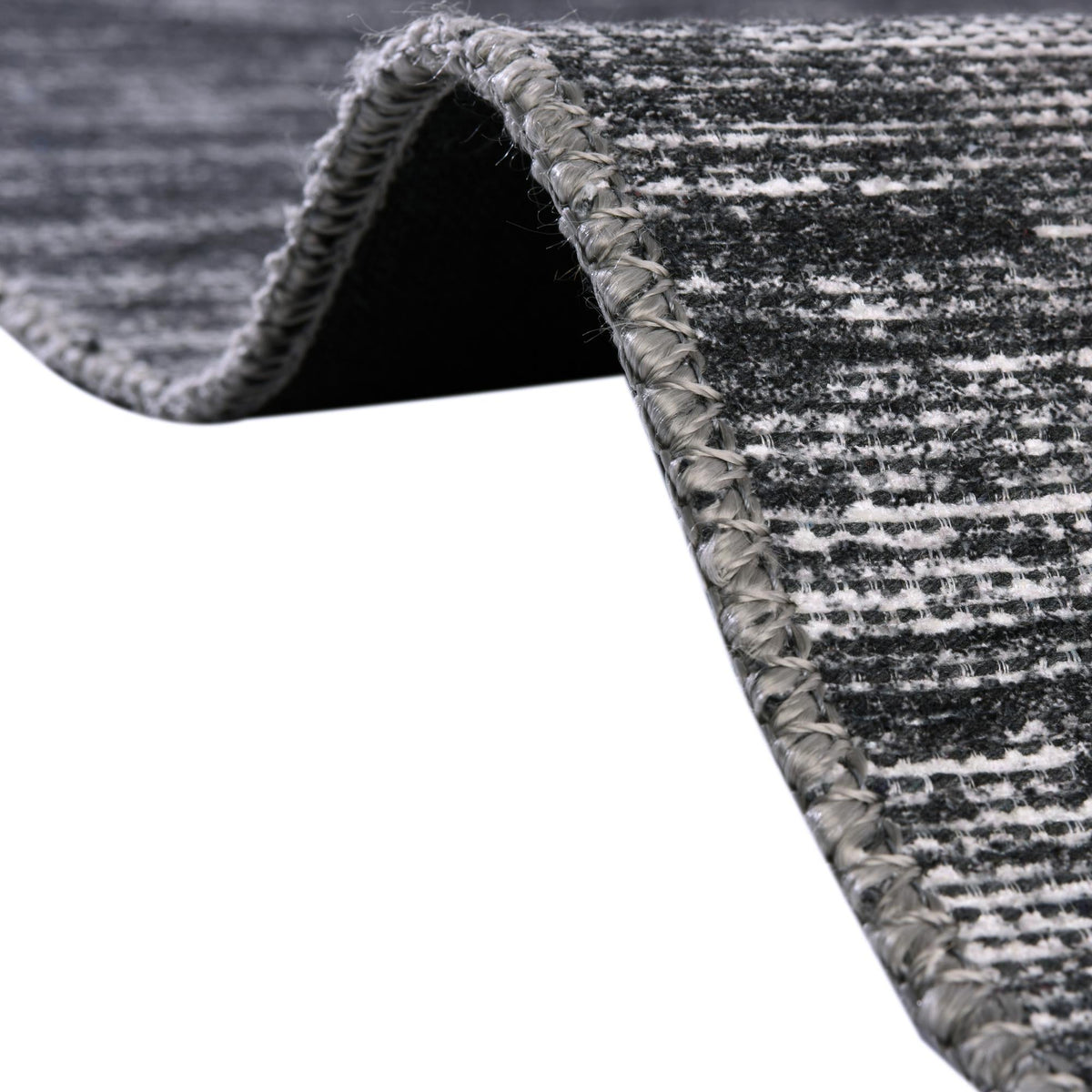 Sahara Essence Collection Area Rug - Oasis (Gray) Rectangle Gray  lifestyle 9