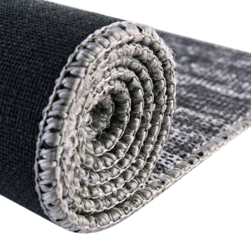Sahara Essence Collection Area Rug - Oasis (Gray) Rectangle Gray  lifestyle 11