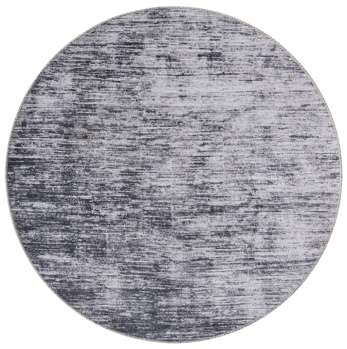 Sahara Essence Collection Area Rug - Oasis (Gray) Round Gray  lifestyle 17