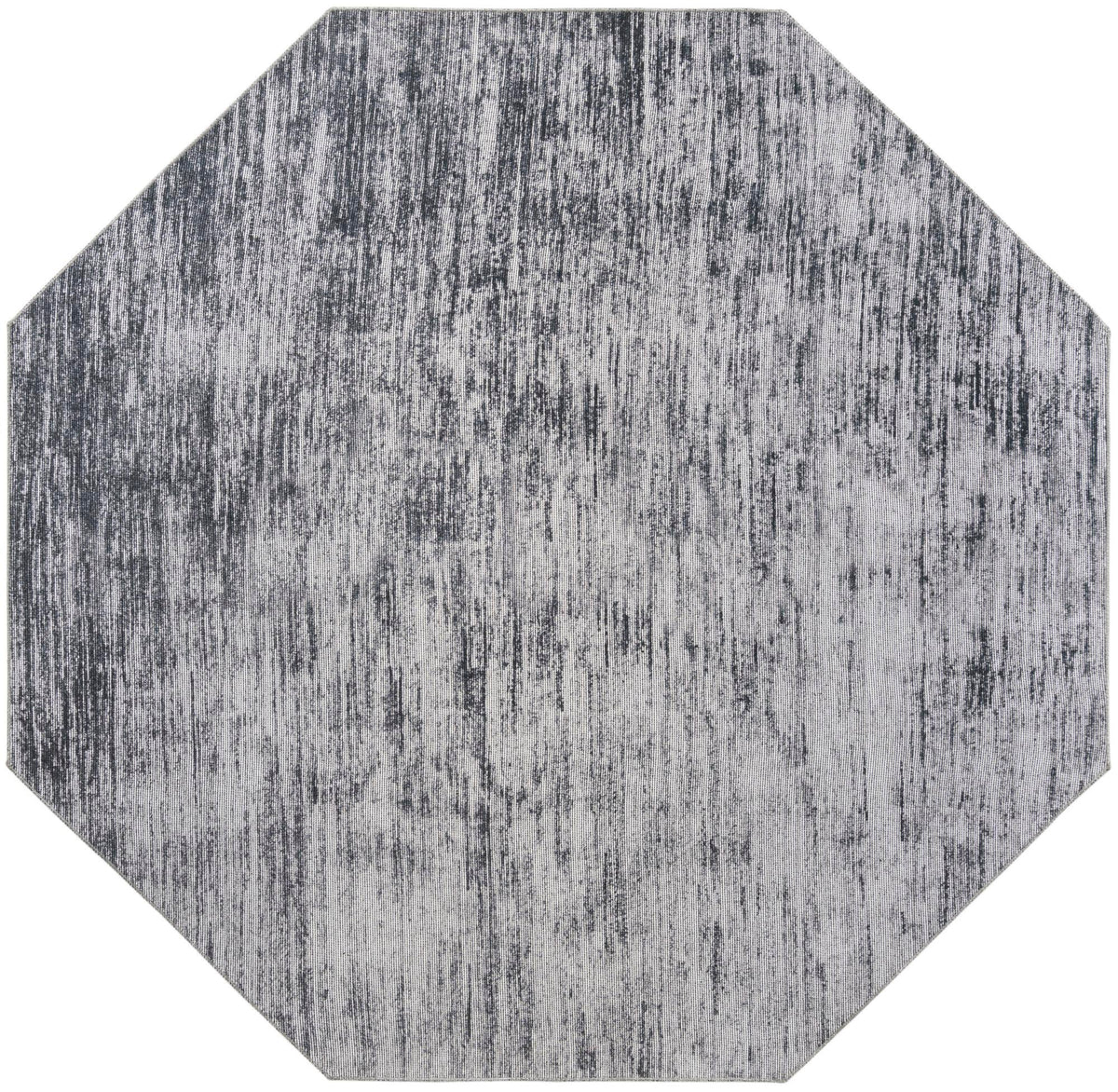 Sahara Essence Collection Area Rug - Oasis (Gray) Octagon Gray  lifestyle 21