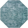 Sahara Essence Collection Area Rug - Oasis (Teal) Octagon Teal  lifestyle 19