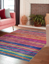Sahara Essence Collection Area Rug - Oasis (Multi) Rectangle Multi  lifestyle 3