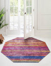Sahara Essence Collection Area Rug - Oasis (Multi) Octagon Multi  lifestyle 24